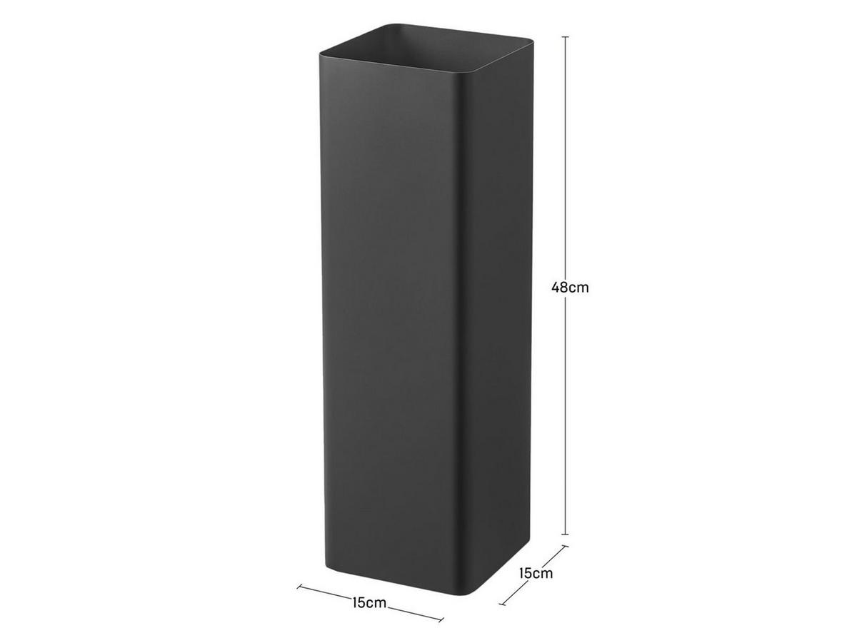 SCHIRMSTÄNDER Smart schwarz 15/48/15 cm - Schwarz, Metall (15/48/15cm) - Yamazaki
