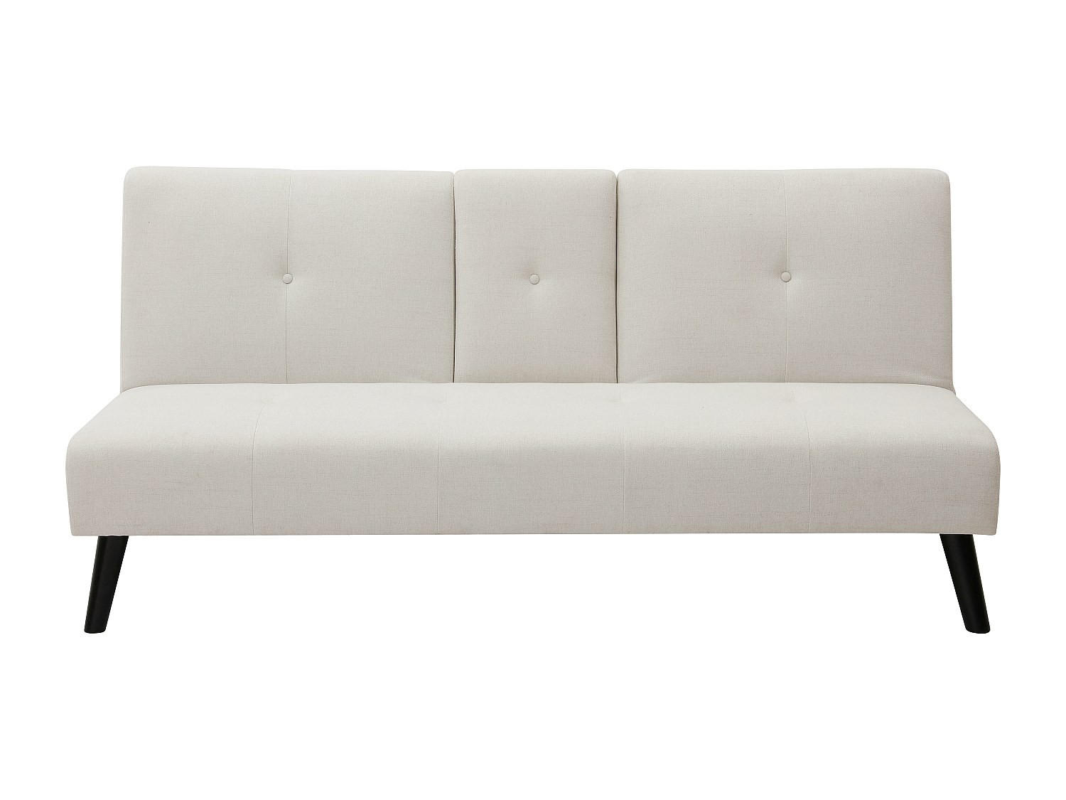 SCHLAFSOFA - 3 Personen - Stoff - Beige - - Beige, Textil (182/85/91cm) - Vente-Unique