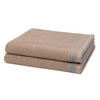 DUSCHTUCH Smart 2er-Set - Braun, Textil (50/100cm) - Ross