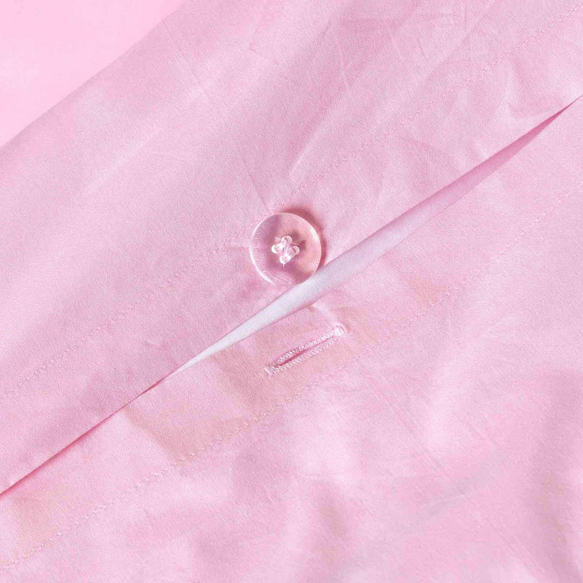 BETTWÄSCHE Perkal Fadendichte 200 - Rosa, Textil (260/220cm) - Homescapes