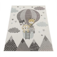 KINDERTEPPICH 140/200 COSMO 343 - Creme, Kunststoff (140/200cm) - Paco Home