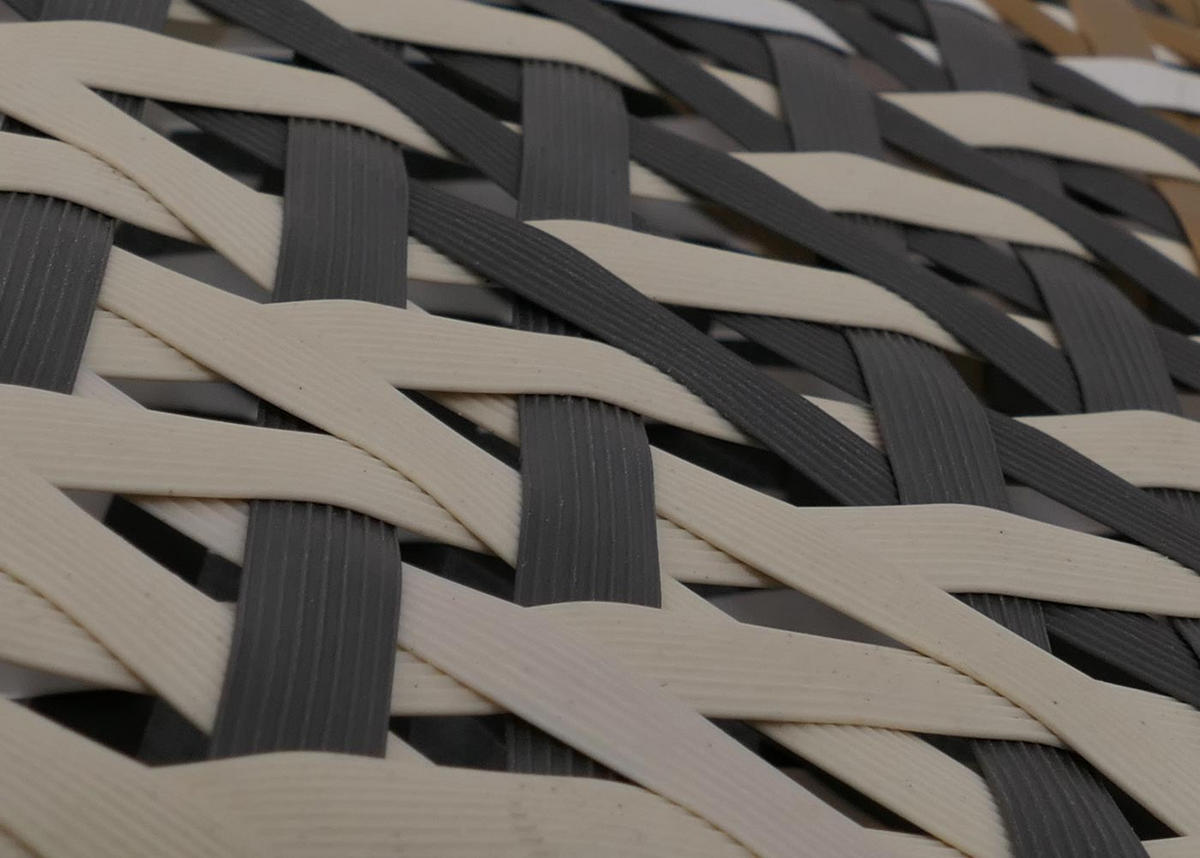 POLY-RATTAN SADA Béžová - béžová, kompozitní dřevo - MCW