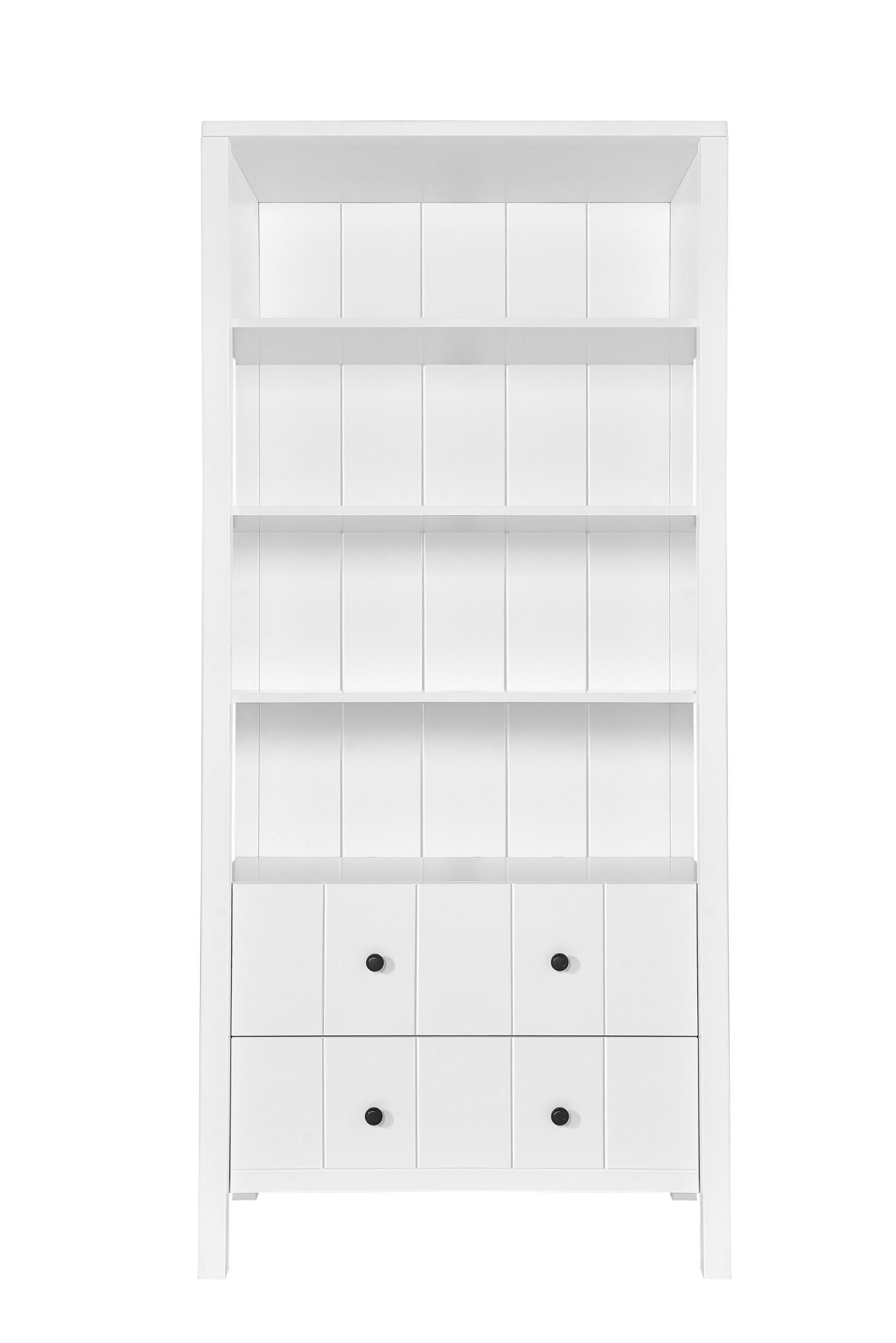 KINDERREGAL Allpin - Weiß, Holzwerkstoff (86.6/190/46cm) - RAUMHIRSCH FURNITURE