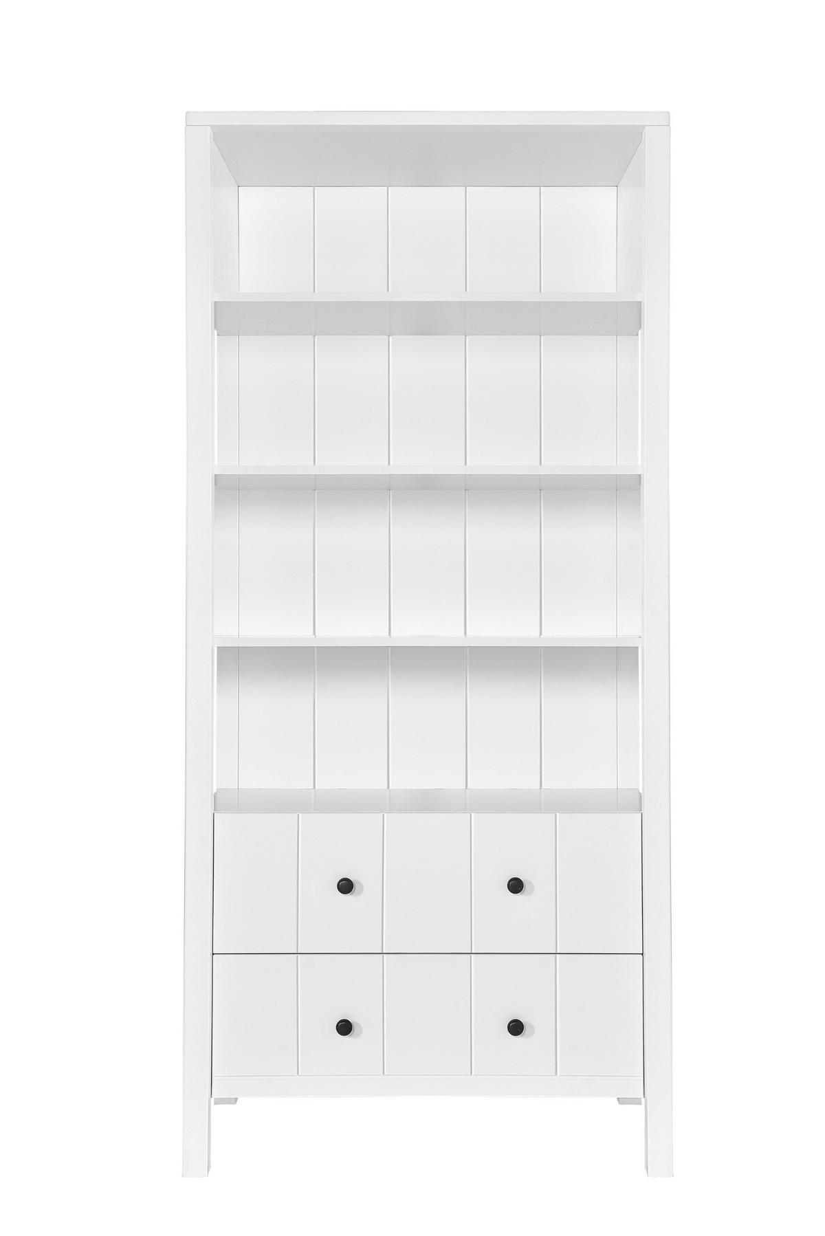 KINDERREGAL Allpin - Weiß, Holzwerkstoff (86.6/190/46cm) - RAUMHIRSCH FURNITURE