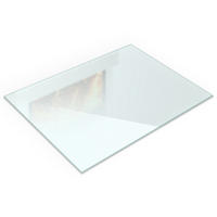 GLASPLATTE für Kaminofen 60x40 cm – Milchglas Optik - Transparent, Glas (60/40/0.4cm) - ArtPrintCave