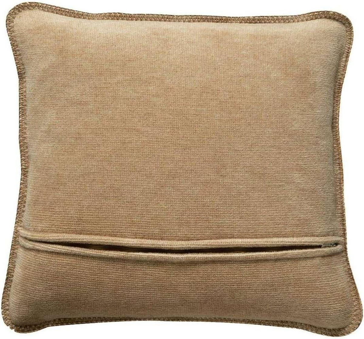 KISSENHÜLLE Melange-Doubleface Kastanie-Cashew 50 x 50cm - Kastanienfarben, Textil (50/50cm) - Joop!