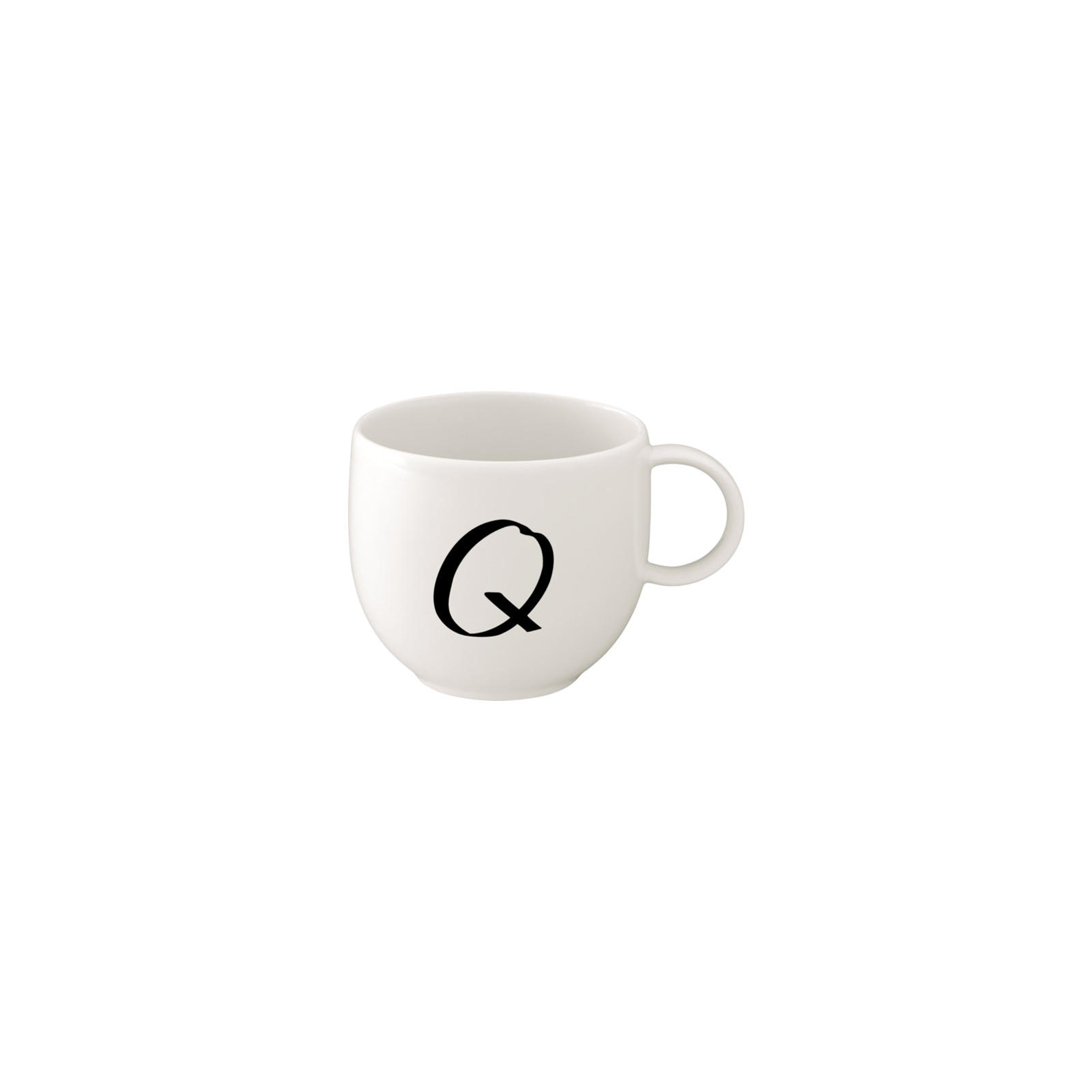 KAFFEEBECHER Letters weiß 330 ml - Weiß, Keramik (0.33L) - Villeroy & Boch