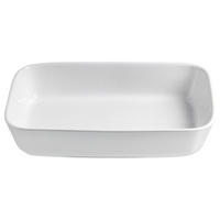 AUFLAUFFORM XXL transparent 36 x 25 cm - Transparent, Keramik (1cm) - Ritzenhoff Breker