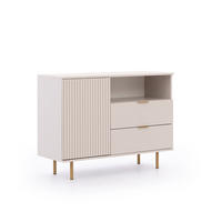 KOMMODE Nador-132 - Beige, Holzwerkstoff (107/80/41cm) - Lomado