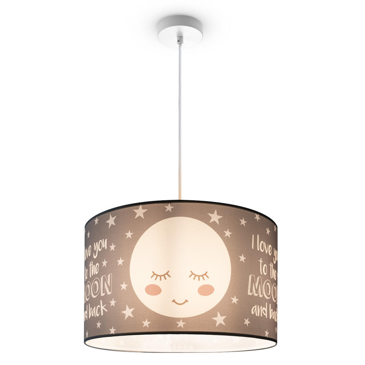 PENDELLEUCHTE Hugo Pd1 Ale 103 - Weiß, Metall (45.5/45.5/27cm) - Paco Home