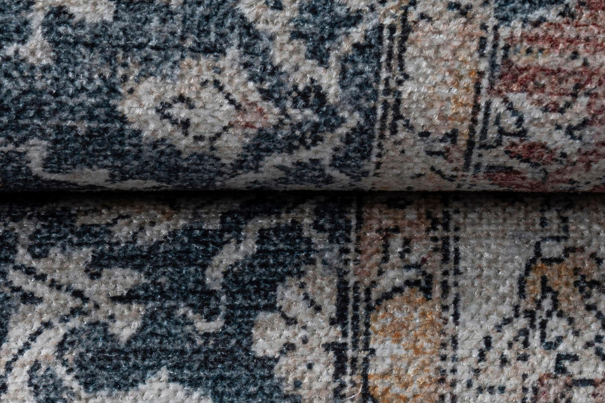 TEPPICH RITZ Blaugrau 240/340 cm - Blaugrau, Textil (240/340cm) - Tapiso