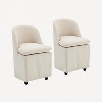 ESSZIMMERSTUHL 2er-Set Beige - Beige, Naturmaterialien (52/54/52cm)
