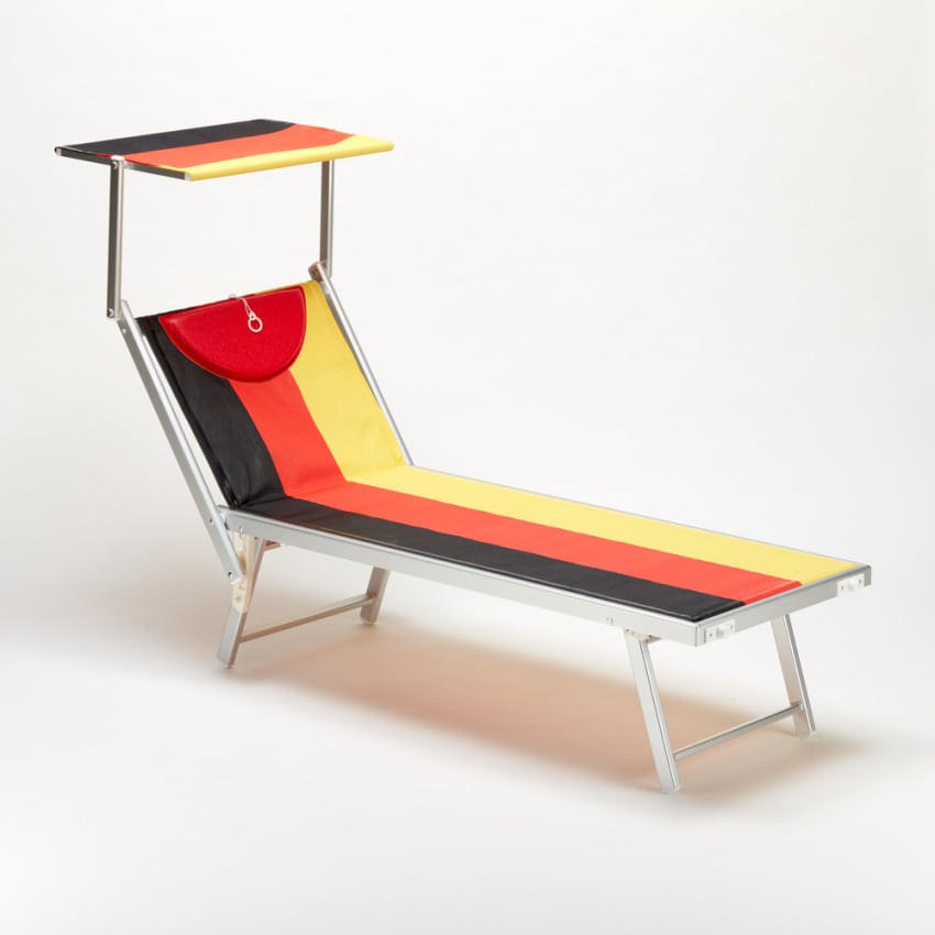 Pasmara Sonnenliege Mehrfarbig 73x38x182 cm