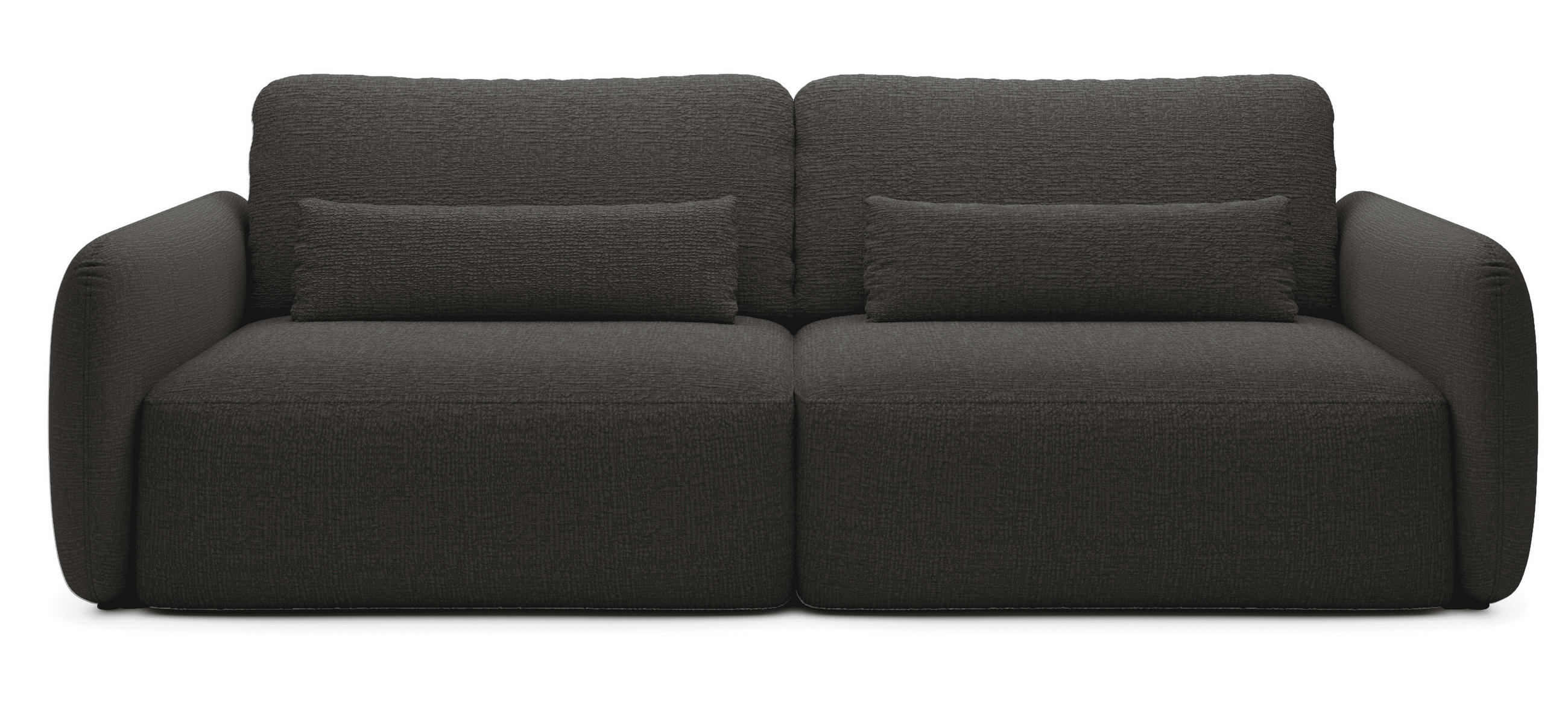 Emporius Schlafsofa Dunkelgrau 238x87x103 cm