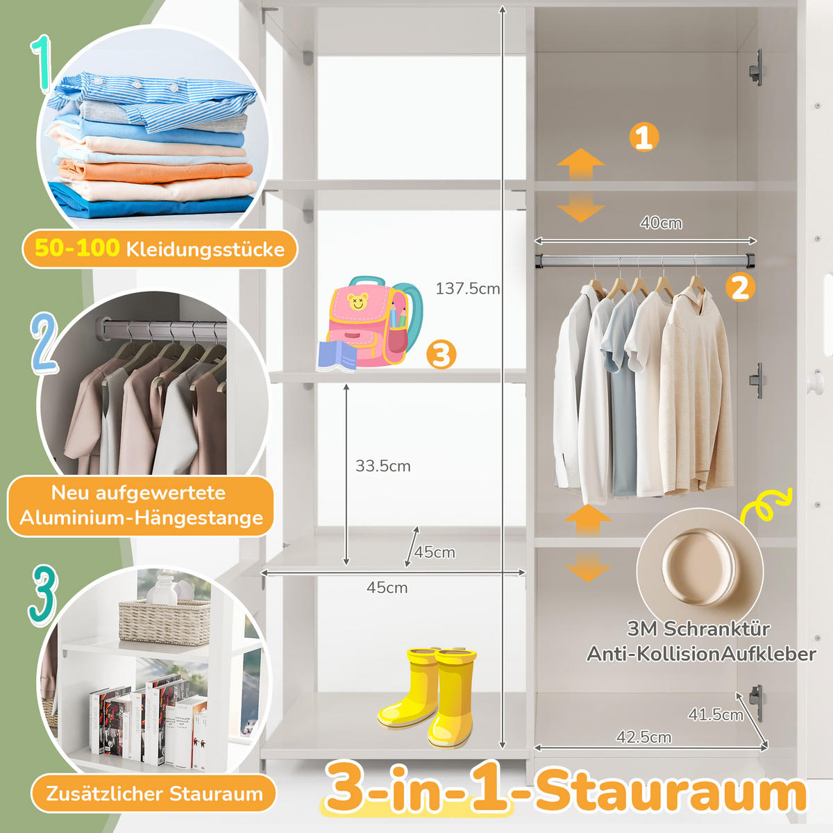 HOCHBETT 90/200 cm Weiß - Weiß, Holz - Raumix