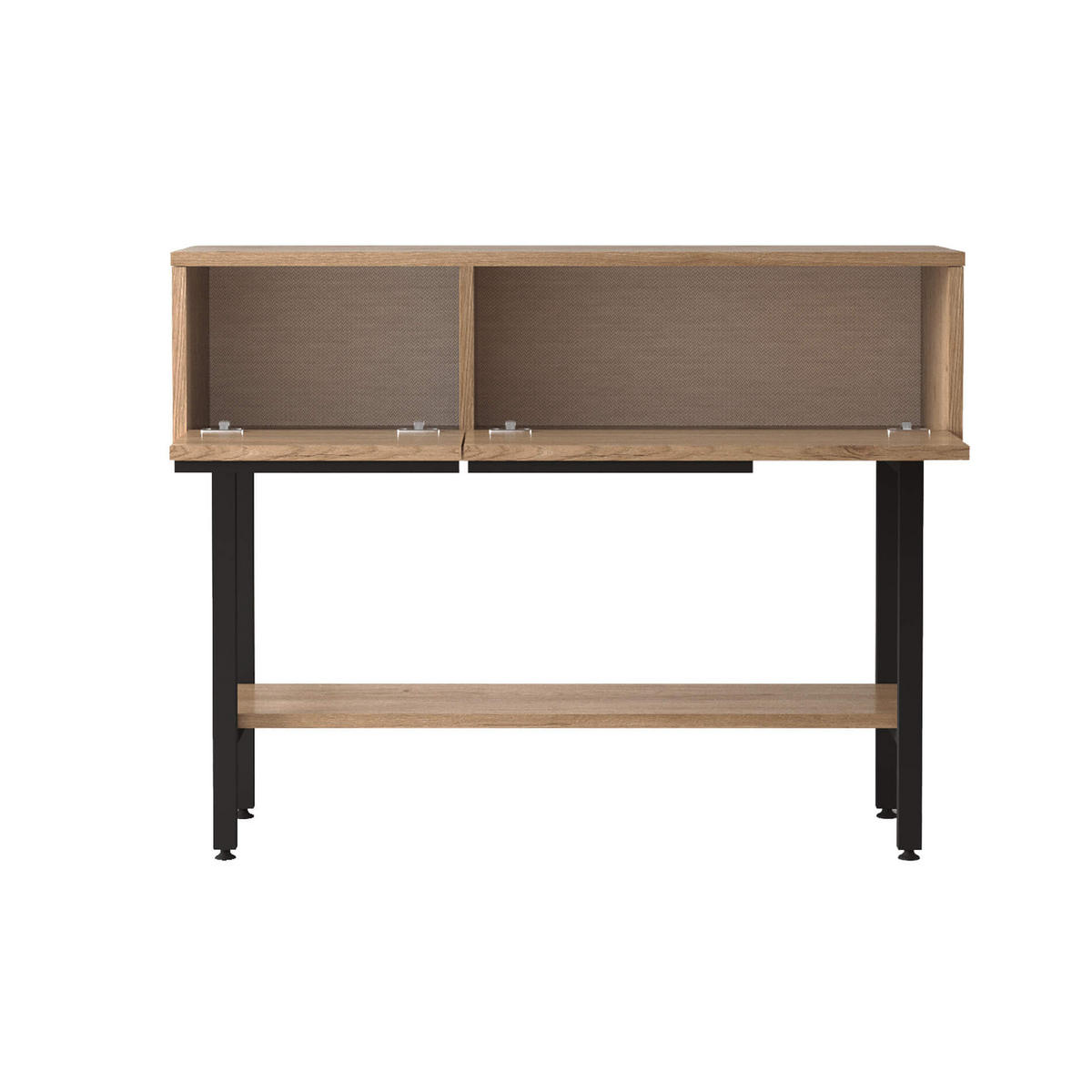 KONSOLENTISCH Hellbraun 29,5/100/76 cm - Braun, Holzwerkstoff (29.5/100/76cm) - Mobili Rebecca