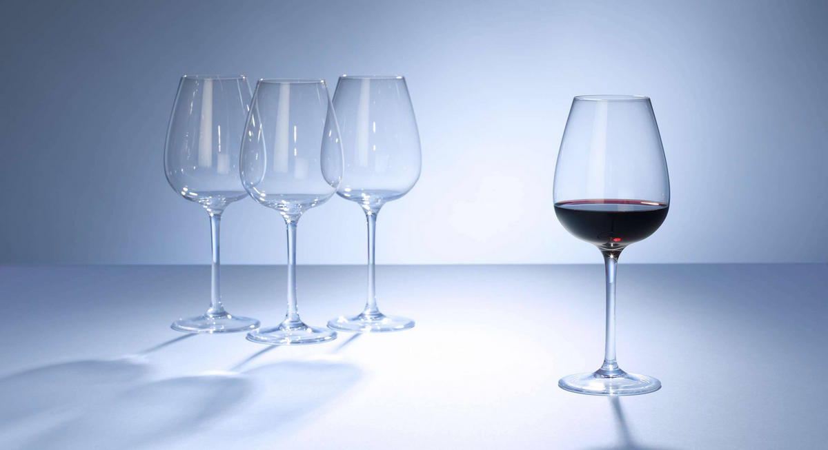 ROTWEINGLÄSER Purismo Wine transparent 200 ml 4er Set - Transparent, Glas (0.2L) - Villeroy & Boch