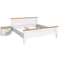 BETTANLAGE Verona Sibiu Lärche Nachbildung 245/90/209 cm - Lärchefarben, Holzwerkstoff - Xonox