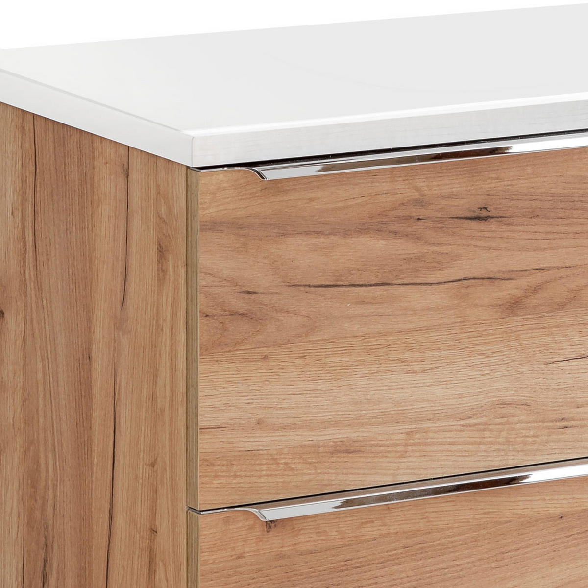 WASCHTISCH Toskana-56 - Braun, Holzwerkstoff (61/75/46cm) - Lomado