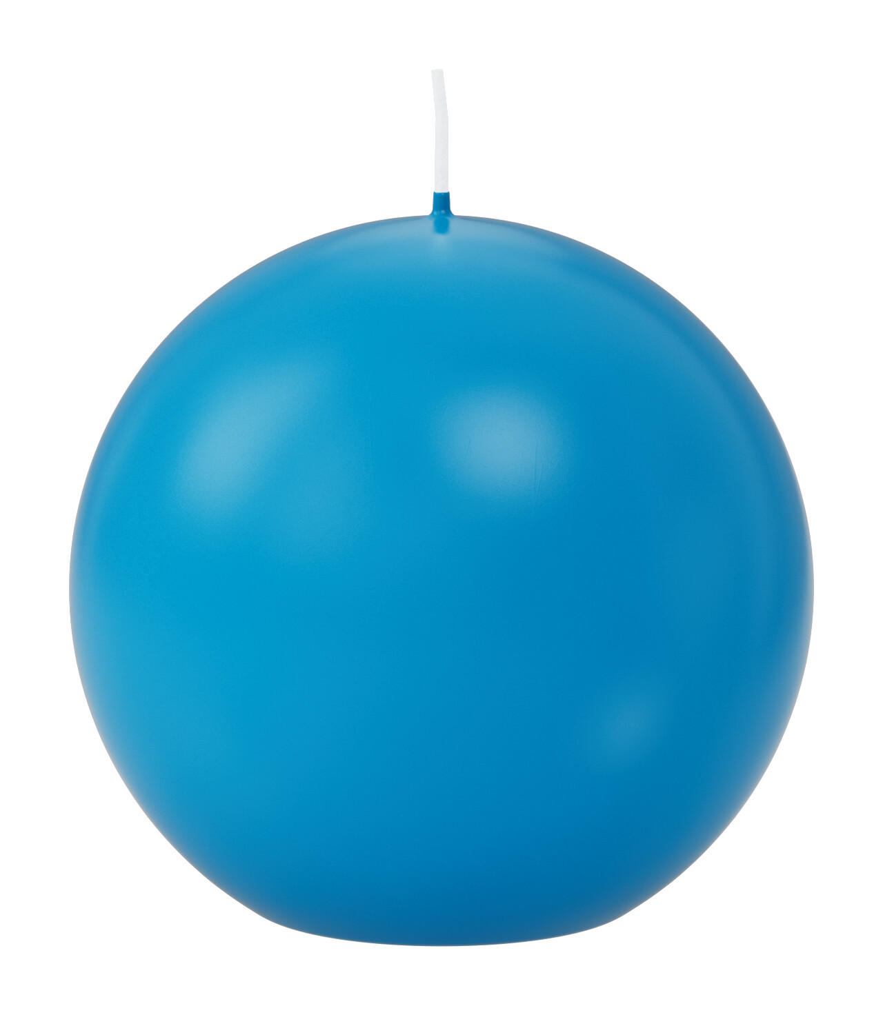 Wiedemann Kerzen Kugelkerzen Hellblau 10x10x10 cm