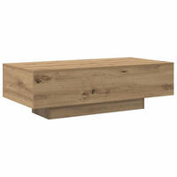 COUCHTISCH Artisan-Eiche 100/49,5/31 Cm Holzwerkstoff - Braun, Holzwerkstoff (100/49.5/31cm) - vidaXL