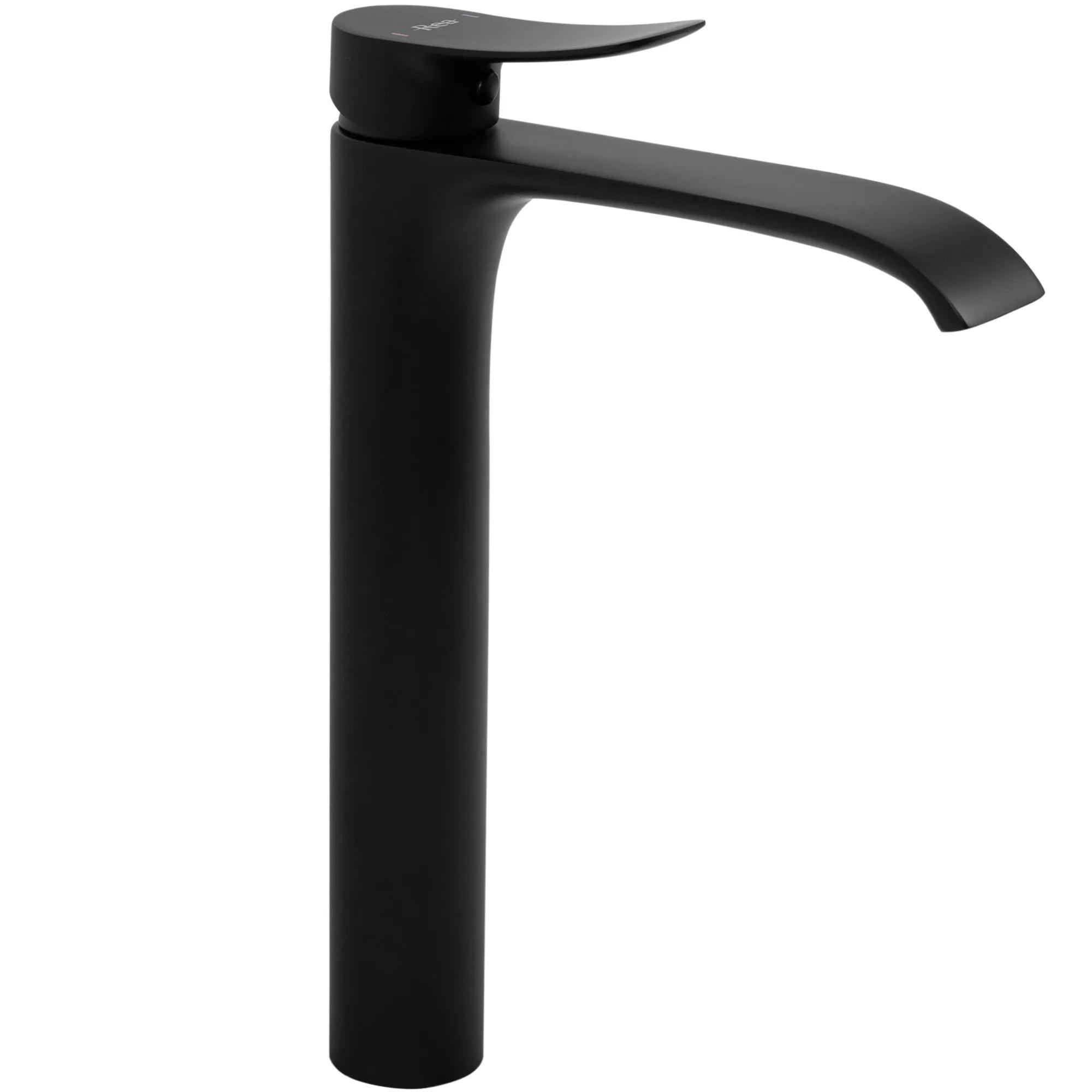 REA Waschbeckenarmatur Schwarz 4.2x28.5x18.7 cm