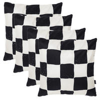 OUTDOORKISSEN 4er Set - Schwarz, Textil (43/43cm) - icon