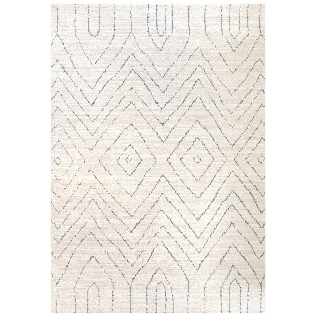 VINTAGE-TEPPICH Medini Carlos Beige - Beige, Textil (119/170cm) - Kukoon Rugs