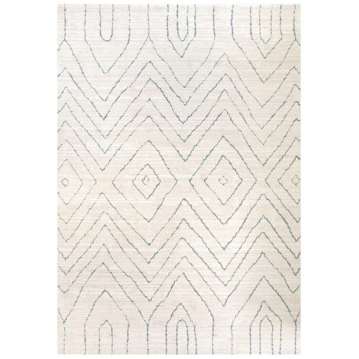 VINTAGE-TEPPICH Medini Carlos Beige - Beige, Textil (119/170cm) - Kukoon Rugs