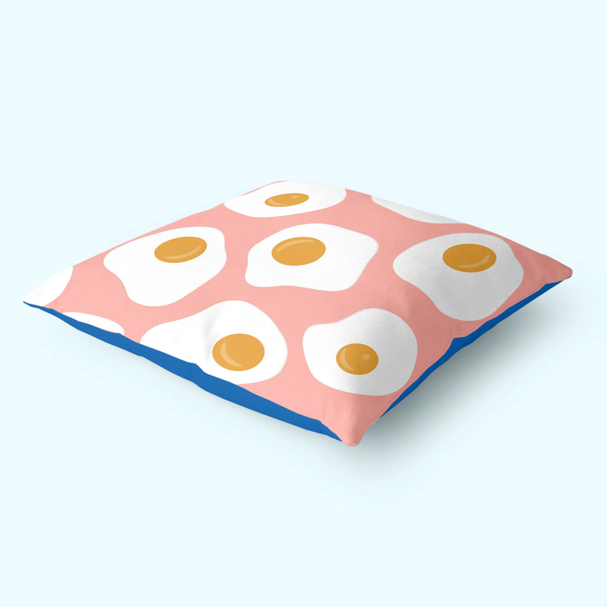 KISSENBEZUG dekorativ yummy 50x50 cm (2er pack) mehrfarbig - Multicolor, Textil (50/50cm) - Happy Friday