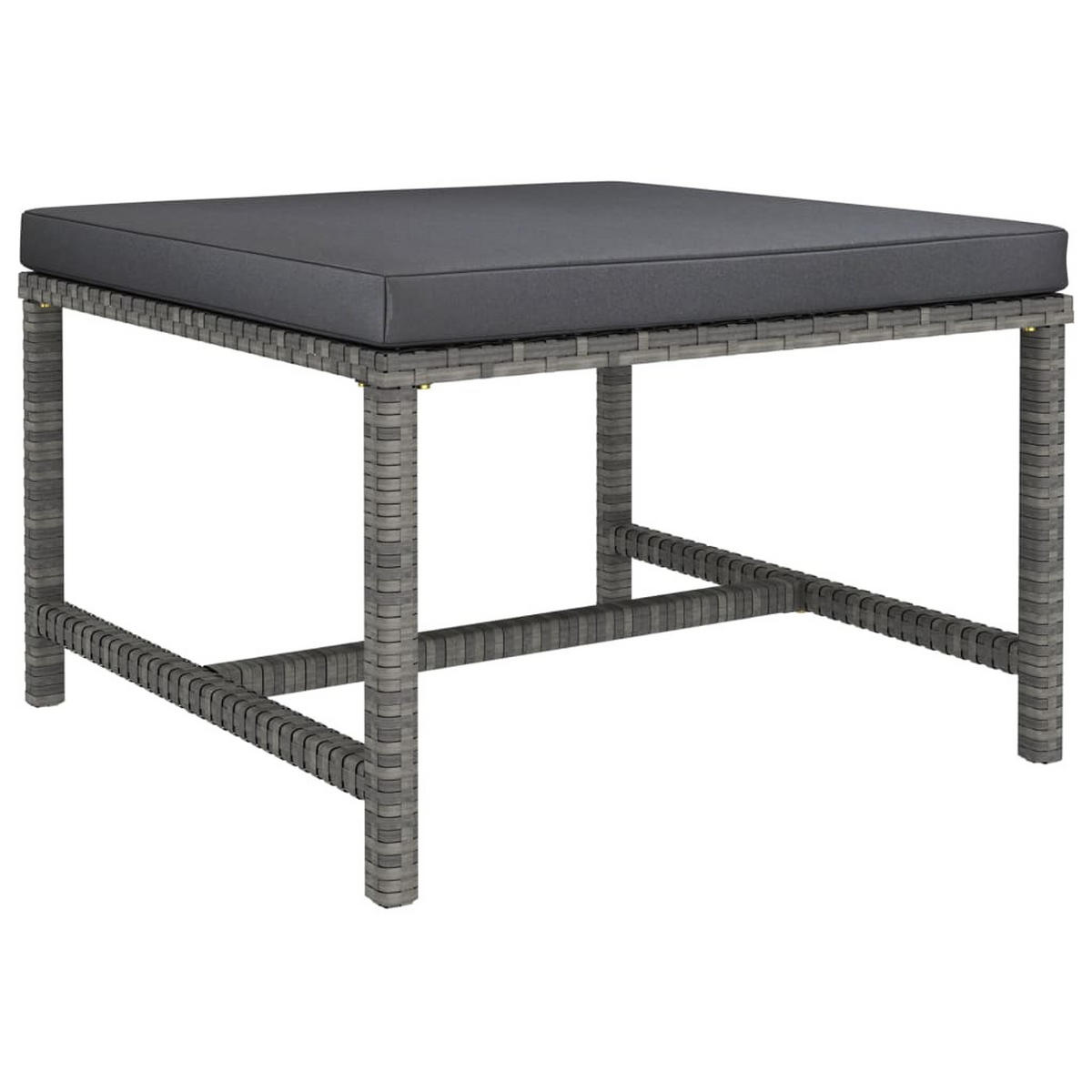 GARTENSET Reid 7-teilig - Grau, Metall - Nettlife