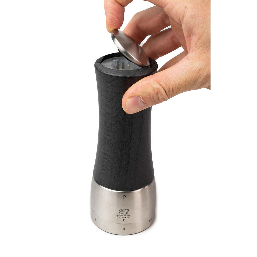 Thumbnail - Peugeot Pfeffermühle, Grau, Holz, 6.1x16x6.1 cm, Tischkultur & Servieren, Gewürzmühlen & -Streuer