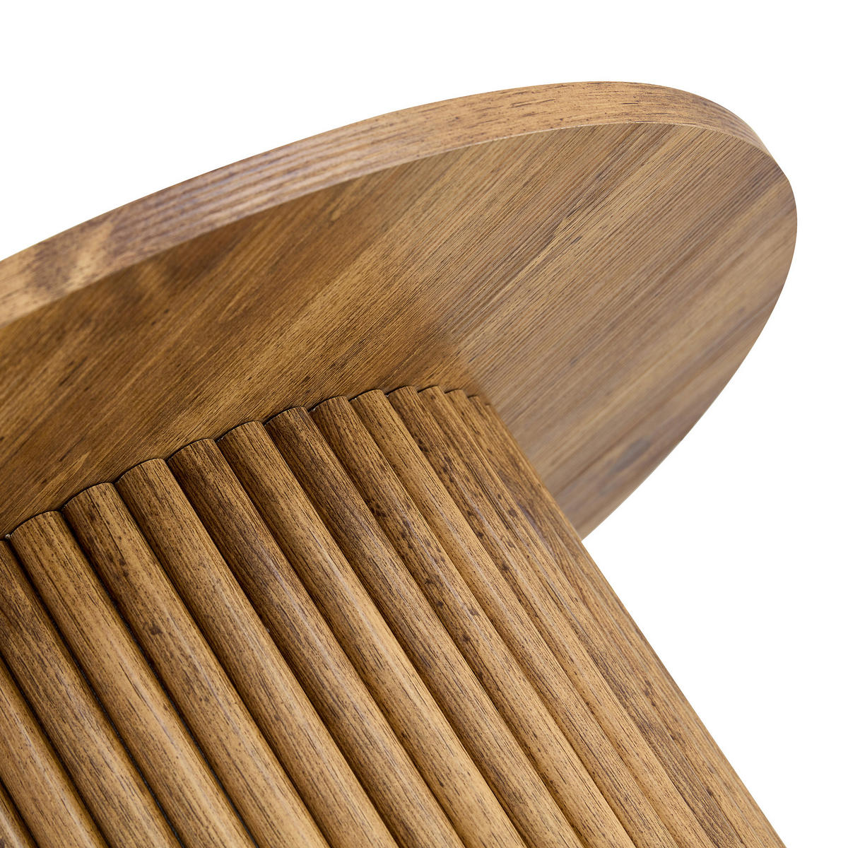 COUCHTISCH 70/70/42 cm holzfarben aus MDF mit Metallrahmen - Kieferfarben, Holzwerkstoff (70/70/42cm) - OKWISH