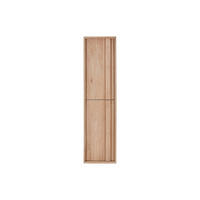 BADSCHRANK - 35 cm x 25 cm - holz - naturfarben hell Sarlo - Naturfarben, Holz (35/140/25cm) - Vente-Unique