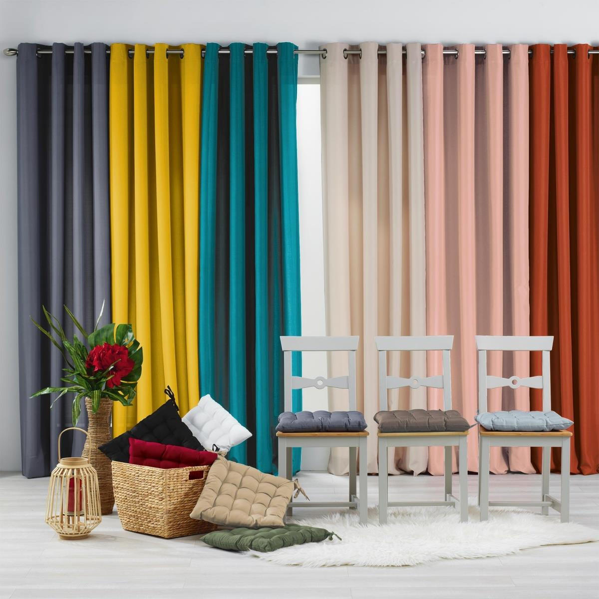 Thumbnail - Douceur d´intérieur Stuhlkissen, Hellrosa, Textil, Wohntextilien, Kissen, Sitzkissen