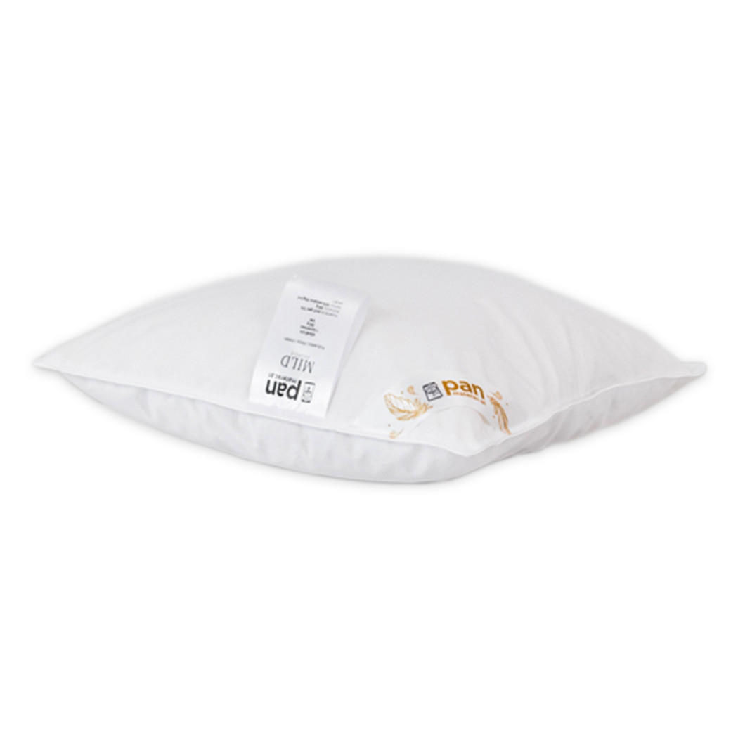 DAUNENKISSEN Mild - Weiß, Textil (50/70cm) - Mr Mattress