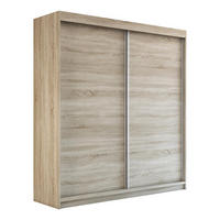 SCHWEBETÜRENSCHRANK 120 CM PAX Farbe: Sonoma / sonoma / sonoma - Braun, Holzwerkstoff (120/215/59.5cm) - A&J MöbelLand