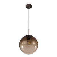 HÄNGELEUCHTE VARUS Glas Orange - Orange, Glas (25/25/120cm) - Globo Lighting