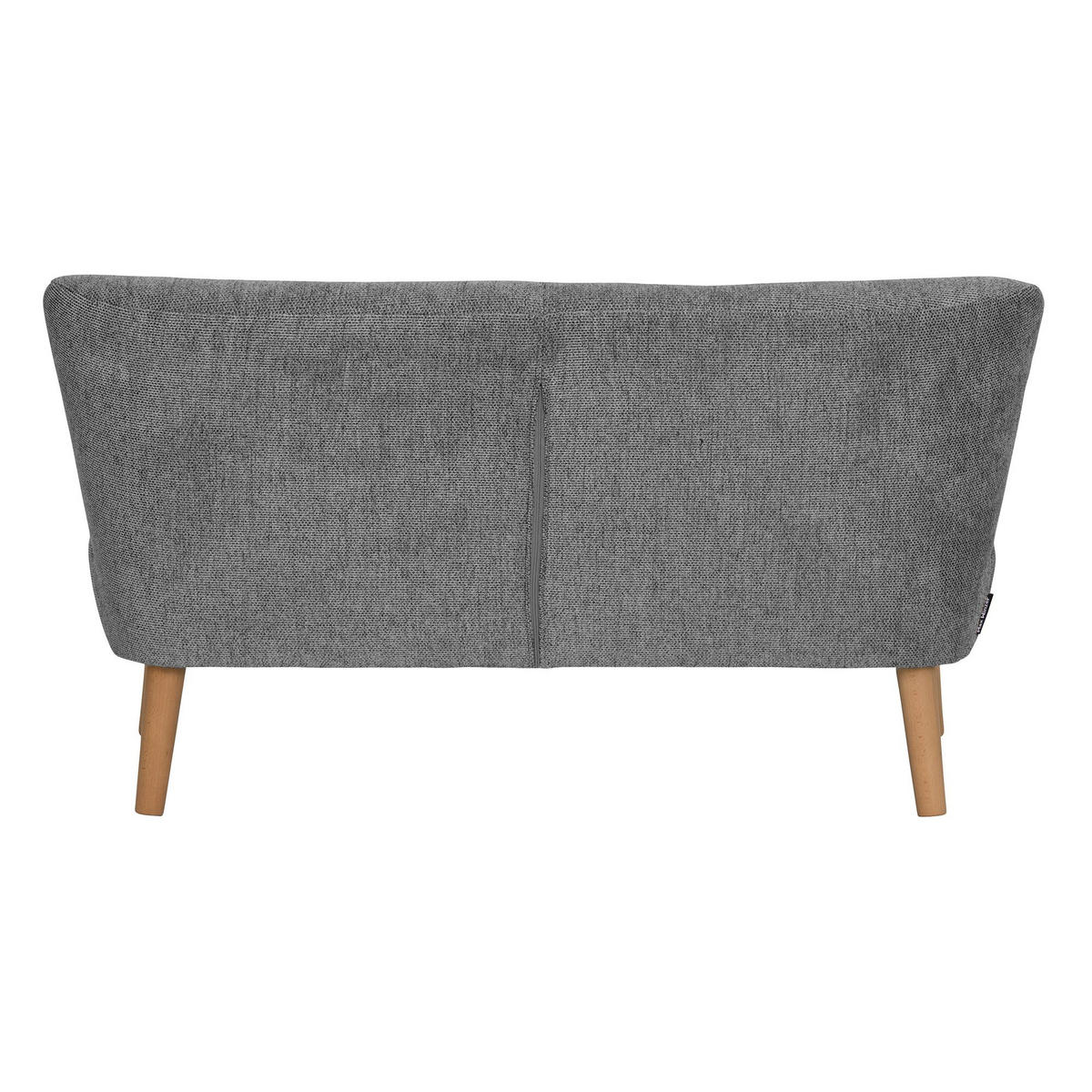 KINDERSOFA 2-Sitzer Katya Flachgewebe anthrazit - Anthrazit, Kunststoff (91/54/50cm) - 58aufmkessel
