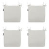 SITZKISSEN Panama 40/40 cm 4er-Set - Beige, Textil (40/4/40cm) - Madison
