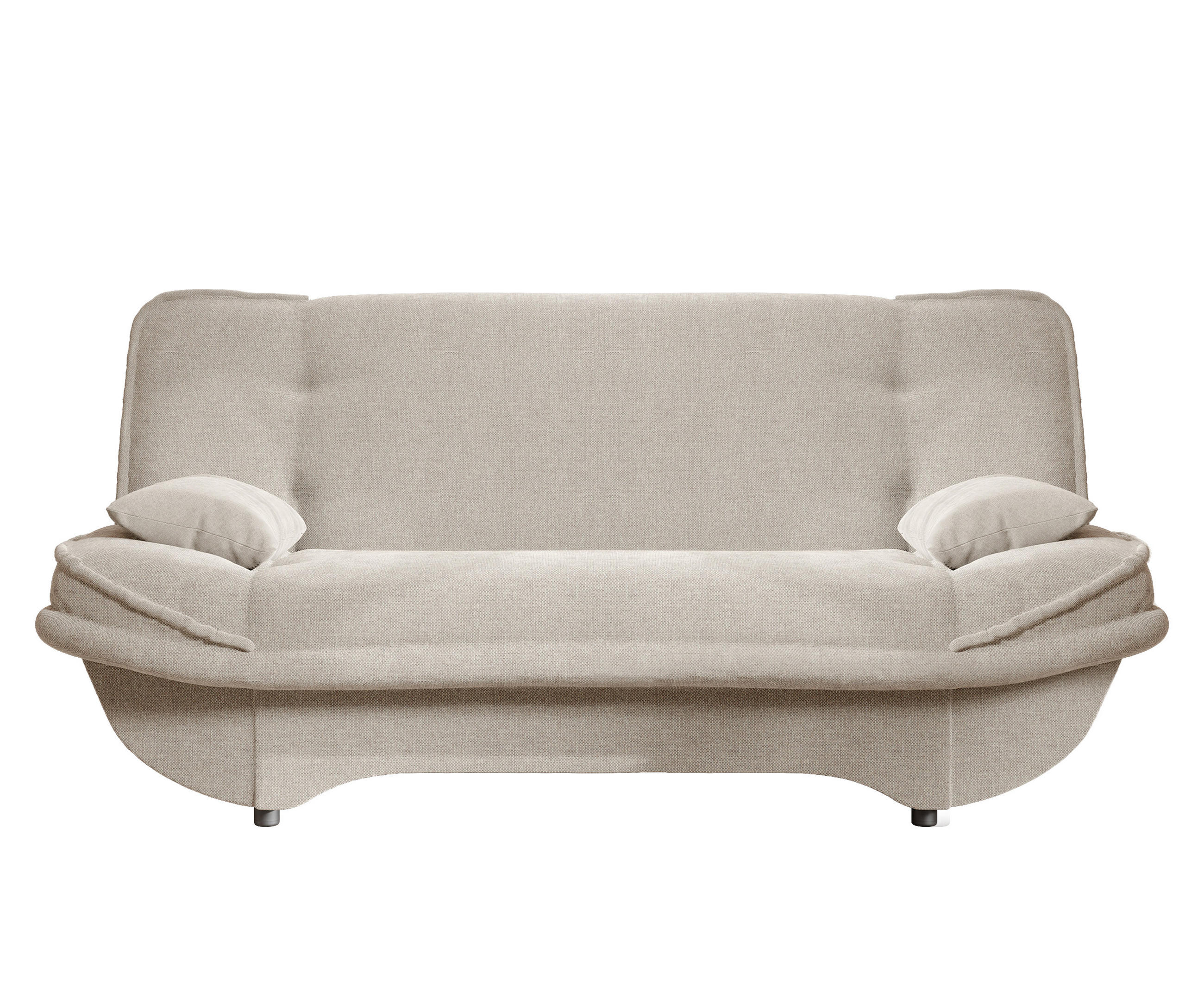 SCHLAFSOFA ORLIN mit Bettkasten Creme - Creme, Holzwerkstoff/Kunststoff (200/85/90cm) - Idohome