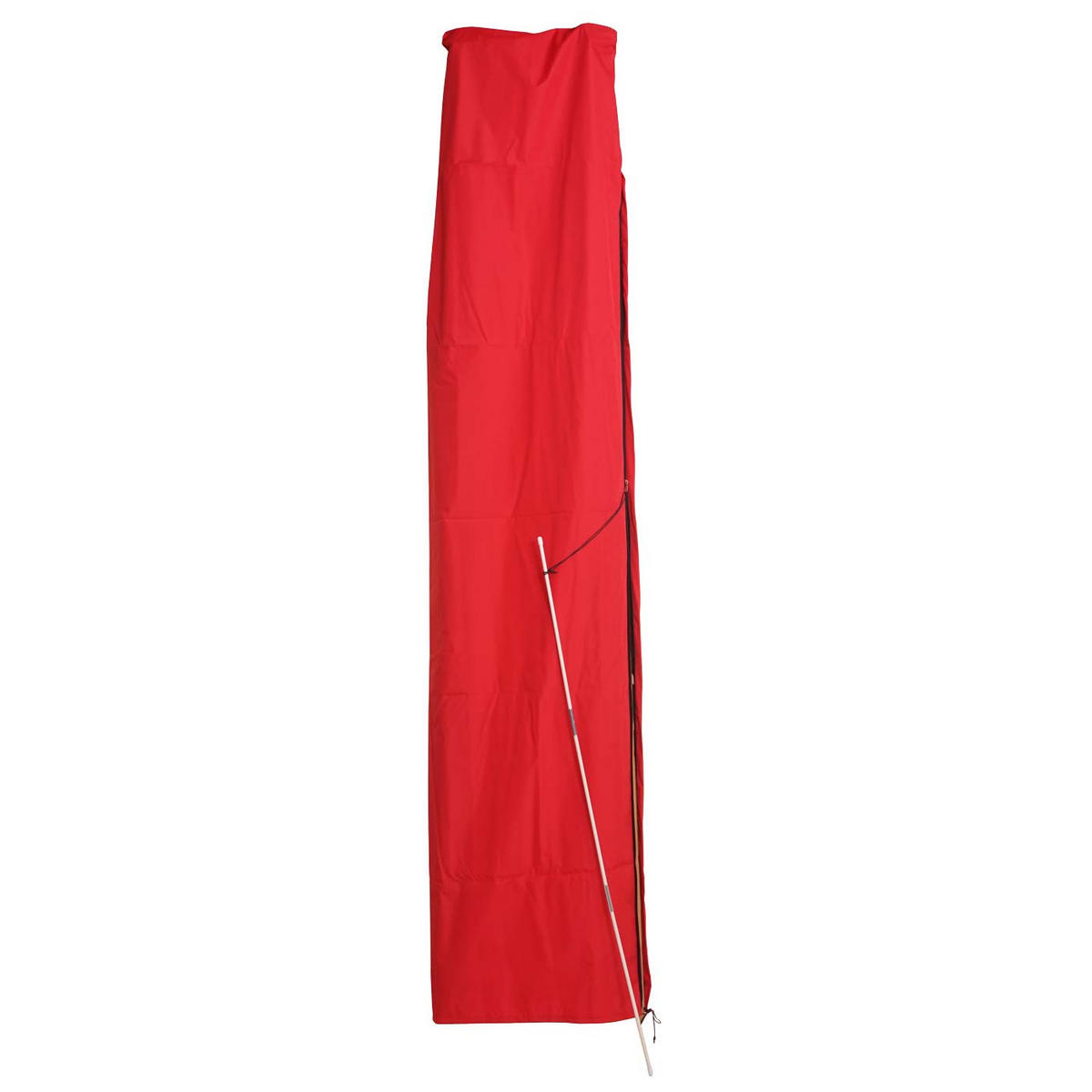 SCHUTZHÜLLE MCW FÜR AMPELSCHIRM BIS 3,5M Rot - Rot, Textil (60/265/60cm) - MCW