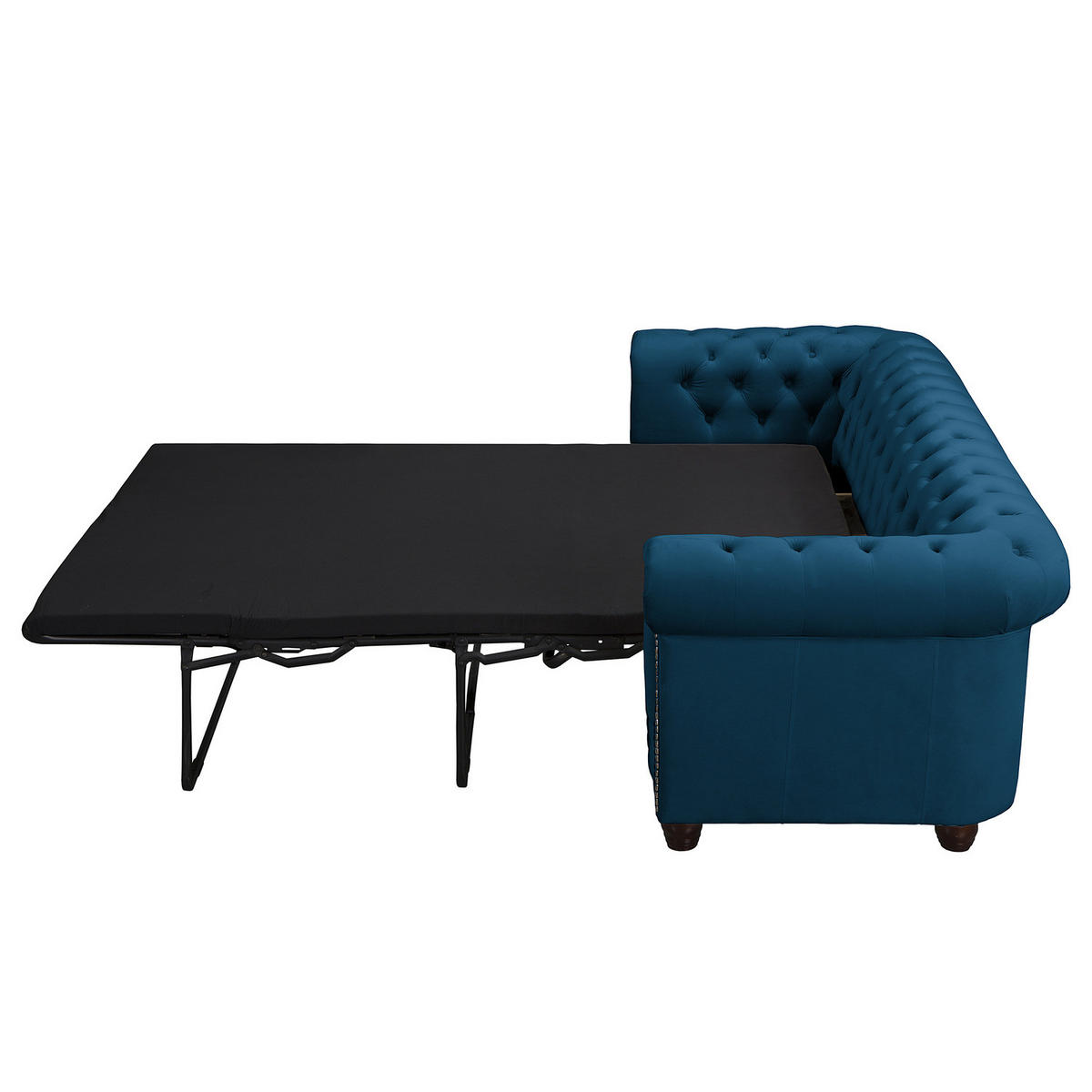 3-SITZER SOFA - Blau, Textil (203/72/86cm) - home24