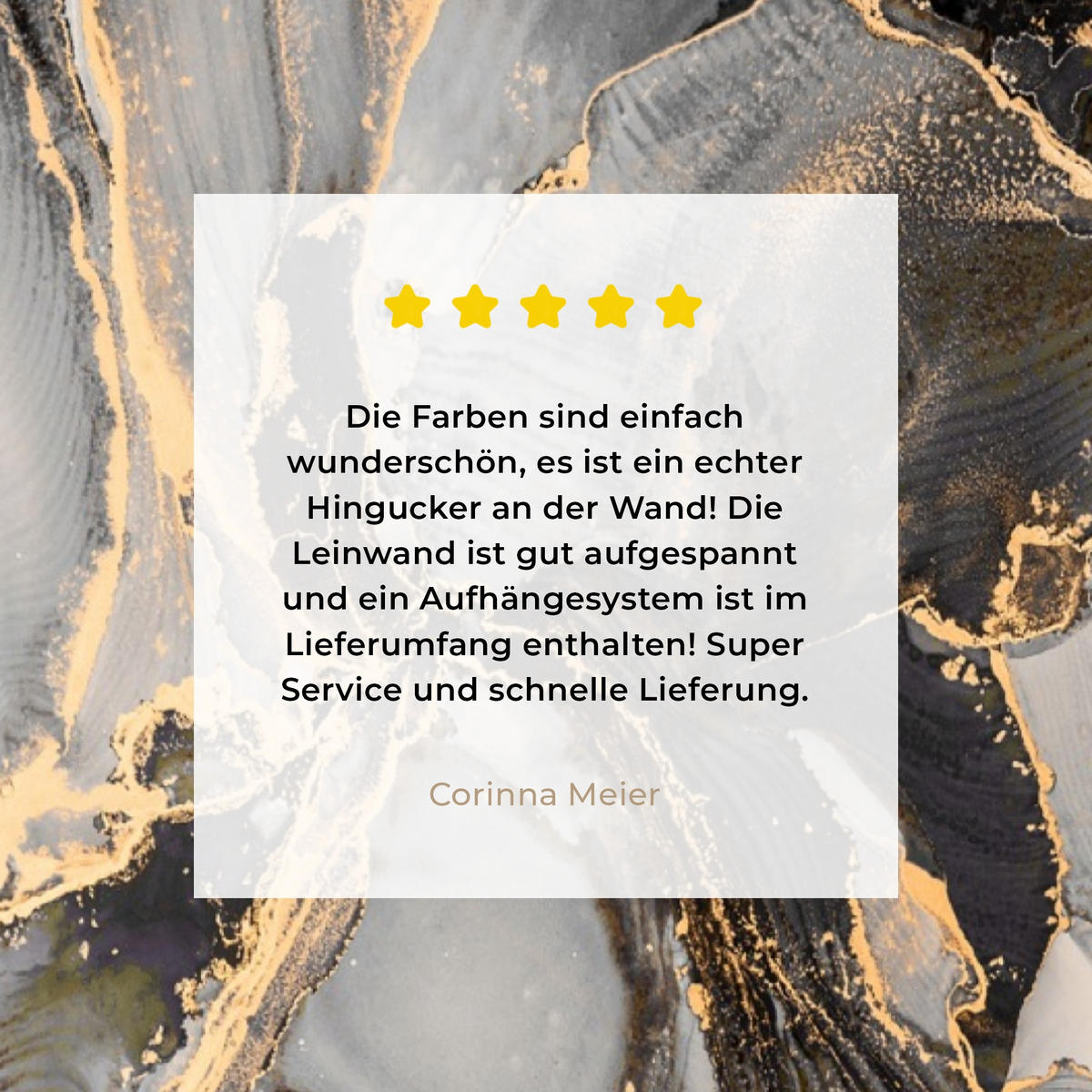 LEINWANDBILD Grau - Luxus - Gold - Marmor 60x90 cm - Dunkelgrau, Textil (60/90cm) - MuchoWow