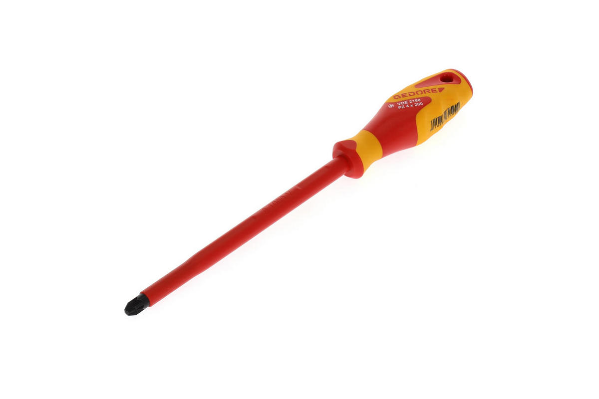 VDE 2160 PZ 4 VDE-SCHRAUBENDREHER KREUZSCHLITZ PZ 4 - Multicolor, Kunststoff/Metall (11/35cm) - Gedore