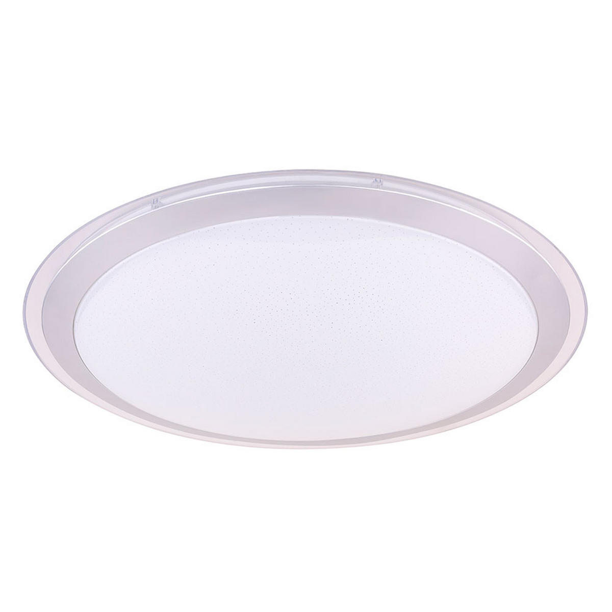 LED DECKENLEUCHTE CARRY Weiß - Weiß, Metall (53/53/8.3cm) - Globo Lighting