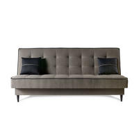 SOFA Beigegrau BONITO Gepolstert 87+100 cm - Beige, Textil (199/91/91cm) - Sepro Meble