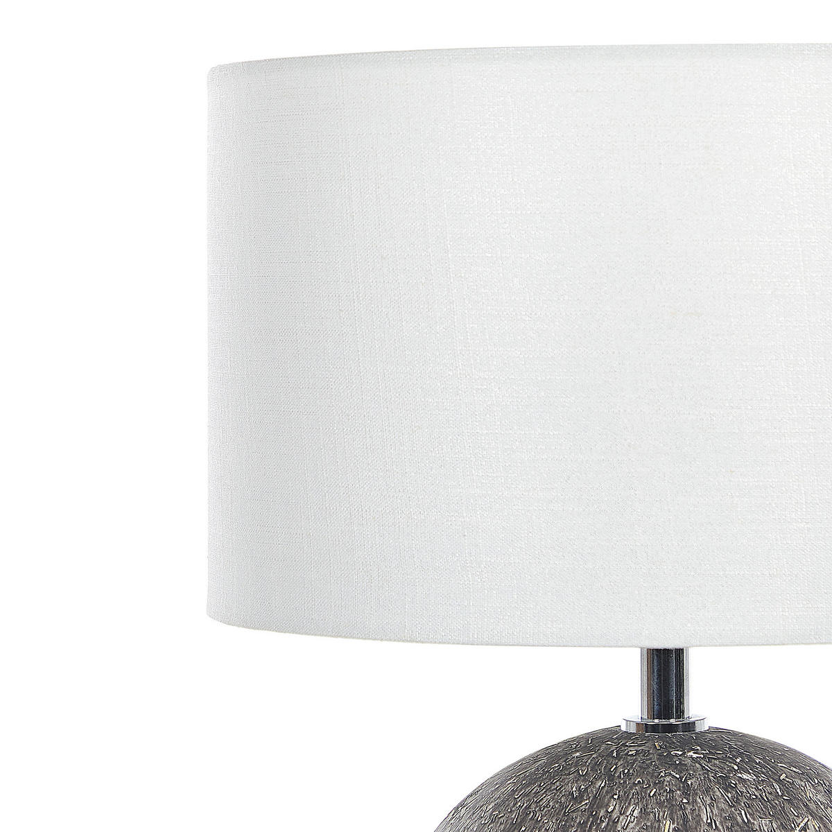 TISCHLAMPE Fonissa 27/27/39 cm - Schwarz, Keramik (27/27/39cm) - Beliani