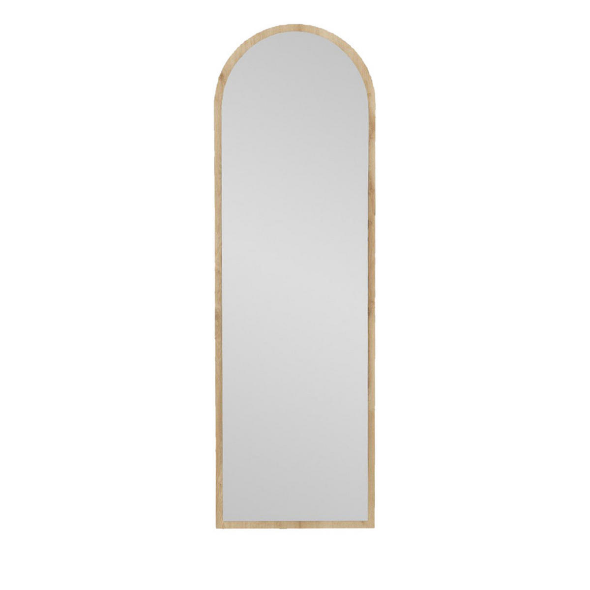 STANDSPIEGEL aus Holz 50x160cm - Emri - Klares Holz - Eschefarben, Holz (50/160/2.2cm) - Drawer