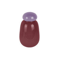 VASE Nuevo Dulce - Lila - 12,5/22 cm - Lila, Glas (12.5/22cm) - Present Time